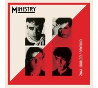 Ministry - Chicago/Detroit 1982 - Red Marble [Vinyl Lp] Colored Vinyl, Red