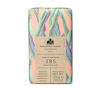 Ministry of Soap Natural Rainforest Wrapped Soap, Naturally Coloured, Triple-Milled Soap, Bird of Paradise 200g
