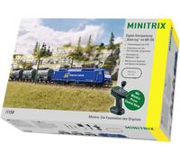 MiniTrix 11158 Lot de démarrage numérique N « train de marchandises » avec série 120 du WRS