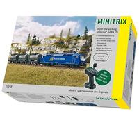 MiniTrix 11158 Lot de démarrage numérique N « train de marchandises » avec série 120 du WRS