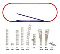 MiniTrix 14321 Coffret de voies complémentaire B1 traverses béton