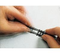 Minitrix Rails droits 14975 Vario-Gleis N 2 rails DC 86,5-120 mm Neuf