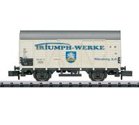 Minitrix 15398 Wagon De Fret Couvert TRIUMPH WERKE Nuremberg DB Ép III 1:160