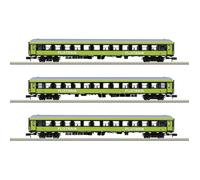 Trix Modellbahnen Ensemble 3 voitures voyageurs Bmmz 264.4F/264.4 2CL FlixTrain Trainpool Ep. VI