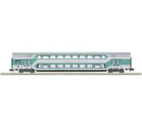 MiniTrix 18418 N chariot à deux étages DBZ 750, 2ème classe de la DB AG