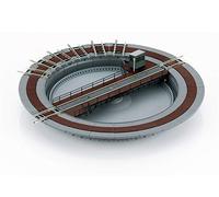 Minitrix 66570 Trix Plateau tournant avec 8 raccords de Voie Multicolore
