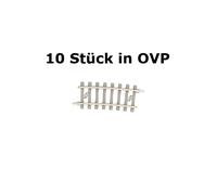 T14519 (N) Voie Minitrix Traverse en béton, Courbe 7.5 ° 10 pc(s)