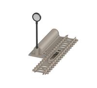 Minitrix Trix N 14569 Rail De Connexion D’Attelage En Ligne Droite 76,3 mm