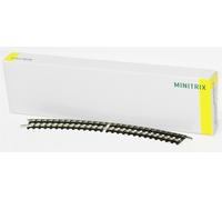 Trix Modellbahnen Rail courbe 14920 Voie N Minitrix 30° 295,4 mm 10 pièces