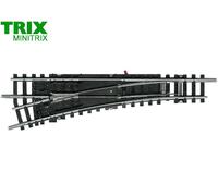TRIX Aiguillage à gauche T14938 Minitrix – cœur polarisé 15° Échelle N