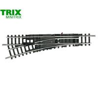 Trix Modellbahnen Aiguillage Minitrix 14954 R4 15° droit/gauche N 1/160