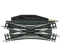 Minitrix / Trix N 14968 - Électromagnétique Double Aiguillage 30° Produit Neuf