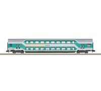 Minitrix / Trix N 18419 - Wagon À Deux Niveaux Type DABz 755, DB, Ép. V Neuf