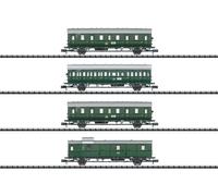 Minitrix / Trix N 18724 - Ensemble de Wagons " Transport Hamburg ", Ep. III Neuf
