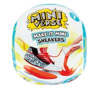 MGA Entertainment Jeu créatif Make It Mini Sneakers Miniverse PDQ Multicolore dès 8 ans