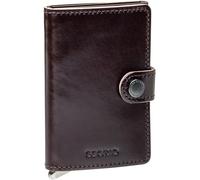Miniwallet Dusk Premium, Darkbrown