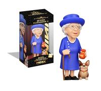 MINIX - Celebrity #26 - Reine Elizabeth II avec Son Corgi - Figurine à Collectionner 12 cm