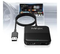 MINIX Convertisseur HDMI pour TV de Voiture, Adaptateur HDMI pour Fire TV Stick/PC de Jeu/Switch/Projecteurs/DVD/Décodeurs, WiFi 2,4 GHz, Plug-and-Play, Vidéo Rapide sans Latence.