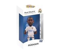 MINIX Figurines MN18437 Figurine de Rudiger, Real Madrid, Collection de 12 cm, idée Cadeau pour Enfants et Adultes, Fans de Football