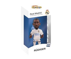MINIX Figurines MN18437 Figurine de Rudiger, Real Madrid, Collection de 12 cm, idée Cadeau pour Enfants et Adultes, Fans de Football