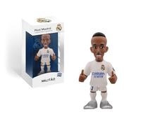 MINIX Figurines MN18444 Figurine de Militao Real Madrid à Collectionner de 12 cm pour Exposition, idée Cadeau pour Enfants et Adultes, Fans de Football
