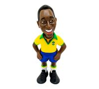 Minix Figurine à collectionner Football Legends #110A – Pelé – Brazil 1st Kit – 12 cm