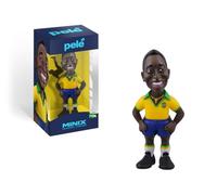 Minix Figurine à collectionner Football Legends #110A – Pelé – Brazil 1st Kit – 12 cm