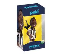 MINIX - Football Legends #110B - Santos - Pelé - Figurine à Collectionner 12 cm