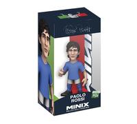 MINIX - Football Legends #112I - Italie - Paolo Rossi - Figurine à Collectionner 12 cm