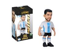 MINIX - Football Legends - Coupe du Monde des Légendes #114 - Argentine - Agüero - Figurine à Collectionner 12 cm