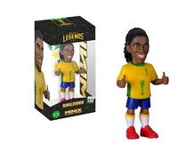 MINIX - Football Legends - Coupe du Monde des Légendes #120 - Brésil - Ronaldinho - Figurine à Collectionner 12 cm