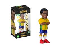 MINIX - Football Legends - Coupe du Monde des Légendes #121 - Brésil - Rivaldo - Figurine à Collectionner 12 cm