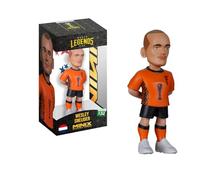 MINIX - Football Legends - Coupe du Monde des Légendes #132 - Pays-Bas - Sneijder - Figurine à Collectionner 12 cm