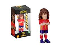 MINIX - Football Legends - Coupe du Monde des Légendes #136 - Espagne - Puyol - Figurine à Collectionner 12 cm
