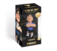 MINIX - Football Stars #10D - Maradona Edition Spéciale But du Siècle - Figurine à Collectionner 12 cm