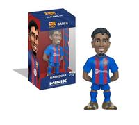 MINIX - Football Stars #258 - FC Barcelone - Raphinha- Figurine à Collectionner 12 cm