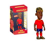 MINIX - Football Stars - Coupe du Monde #129 - Espagne - Nico Williams - Figurine à Collectionner 12 cm