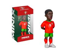 MINIX - Football Stars - Coupe du Monde #140 - Portugal - Nuno Mendes - Figurine à Collectionner 12 cm