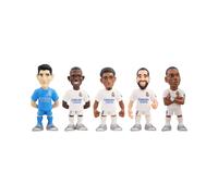 Minix - Football Stars - Manchester City - Pack De 5 (Guardiola/Haaland/Foden/De Bruyne/Julián Álvarez) Statue 7cm