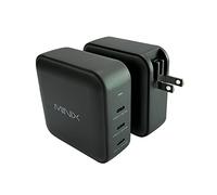 MINIX Neo P140 3 Port GAN Wall Charger with 3 x USB-C Ports (Max 140W) Fast Charger Compatible with MacBook Pro/Air, iPad Pro, iPhone 14 Pro/13,Samsung Galaxy, Laptop