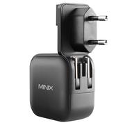 MINIX P1 Chargeur Mural GaN 65W à 3 Ports avec Système de Sécurité Multi-Protection