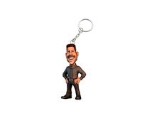 MINIX - Porte-clés Cholo Simeone | Figurine de l'entraîneur de l'Atletico Madrid Diego Simeone | Idéal pour les fans du club de football athlétique de Madrid | de 7 cm