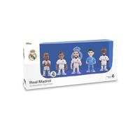 MINIX - Real Madrid - Pack de 5 - Figurine à Collectionner 7cm (Hazard, Courtois, Benzema, Vinicius JR et Carvajal)