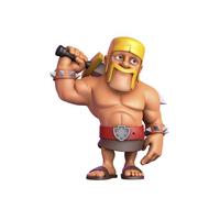MINIX - Video Games #107 - World of Clash - Barbare - Figurine à Collectionner 12 cm
