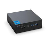 MINIX Z100-Aero,16 Go DDR4, 512 Go PCIe 3.0 NVMe SSD Intel 12e génération N100 Windows 11 Pro Mini PC, triple écran 4K/1 Go + 2,5 G LAN/USB-A 3.2/USB-C/WiFi 5/BT5.1/VESA Mount/Prise en charge de la