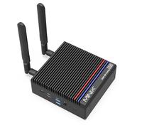MINIX Z150-0dB Fanless PC, Intel N150, 16GB DDR4, 512GB M.2 PCIe Gen3 x 4 NVMe SSD Desktop Computer, 4K Dual Display/2.5G LAN/USB3.2/USB-C/Vesa Mount/Auto Power on for Offfice Business