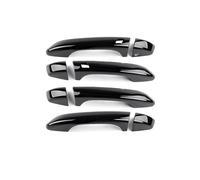 MINJKL Cache Poignée Compatible Avec KIA Pour Stinger 2018 2019 2020 2021 2022 Couvre-poignées De Porte Extérieures De Voiture Accessoires Extérieurs(Bright Black)