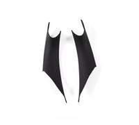 MINJKL Décoration poignée portière Lot De 2 Poignées De Porte Intérieures Compatible Avec BMW Série 3 Et 4 F30 F35 2012 2013 2014 2015 2016 2017 2018(Black 2pc)