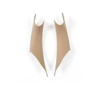 MINJKL Décoration poignée portière Lot De 2 Poignées De Porte Intérieures Compatible Avec BMW Série 3 Et 4 F30 F35 2012 2013 2014 2015 2016 2017 2018(Beige 2pc)
