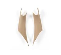 MINJKL Décoration poignée portière Lot De 2 Poignées De Porte Intérieures Compatible Avec BMW Série 3 Et 4 F30 F35 2012 2013 2014 2015 2016 2017 2018(Beiges-2pc)